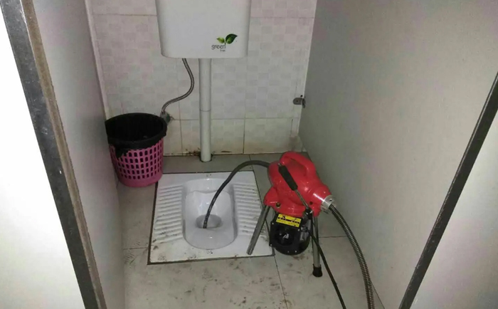 北海蹲便疏通