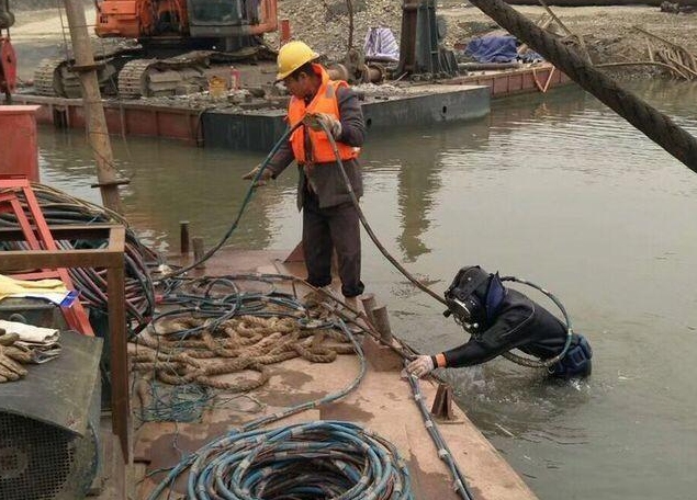北海潜水封堵打捞